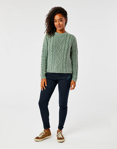 Walsh Sweater: Frosted Moss