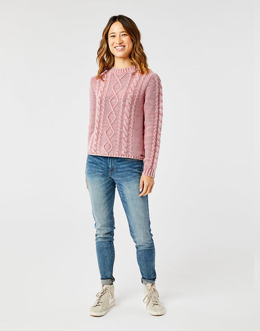 Walsh Sweater: Frosted Red Rock