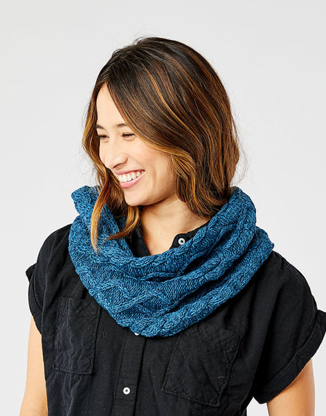 Walsh Infinity Scarf: Marled River