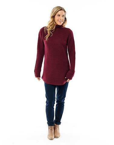 Silo Sweater: Sangria