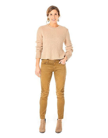 Montague Sweater: Camel - Final Sale