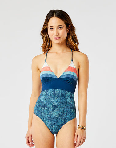 Dahlia One Piece: Strata Stripe