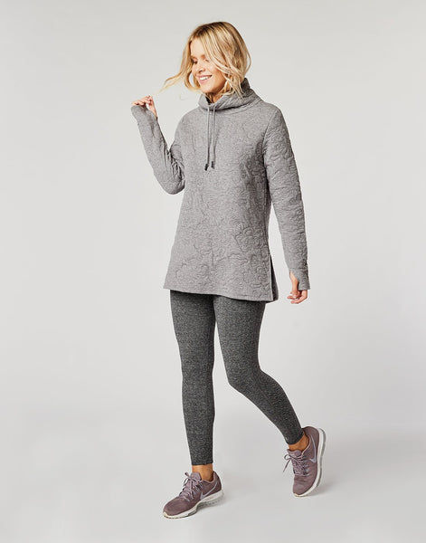 Milford Tunic: Pewter Heather