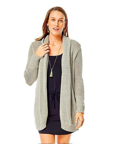 Keys Cardigan: Pale Reed - Final Sale