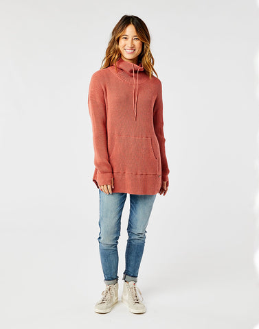 Rockvale Sweater: Red Rock