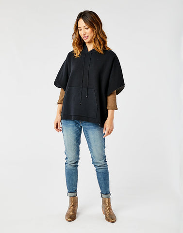 Pueblo Poncho: Black