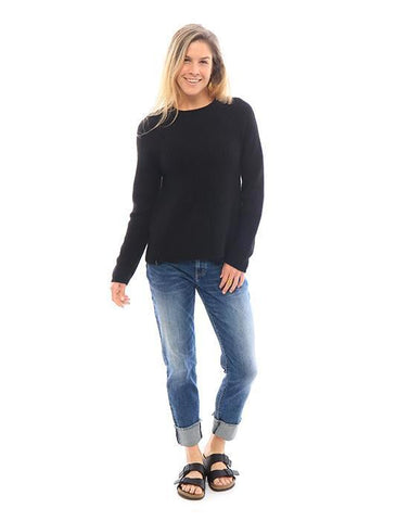 Cottage Sweater: Black